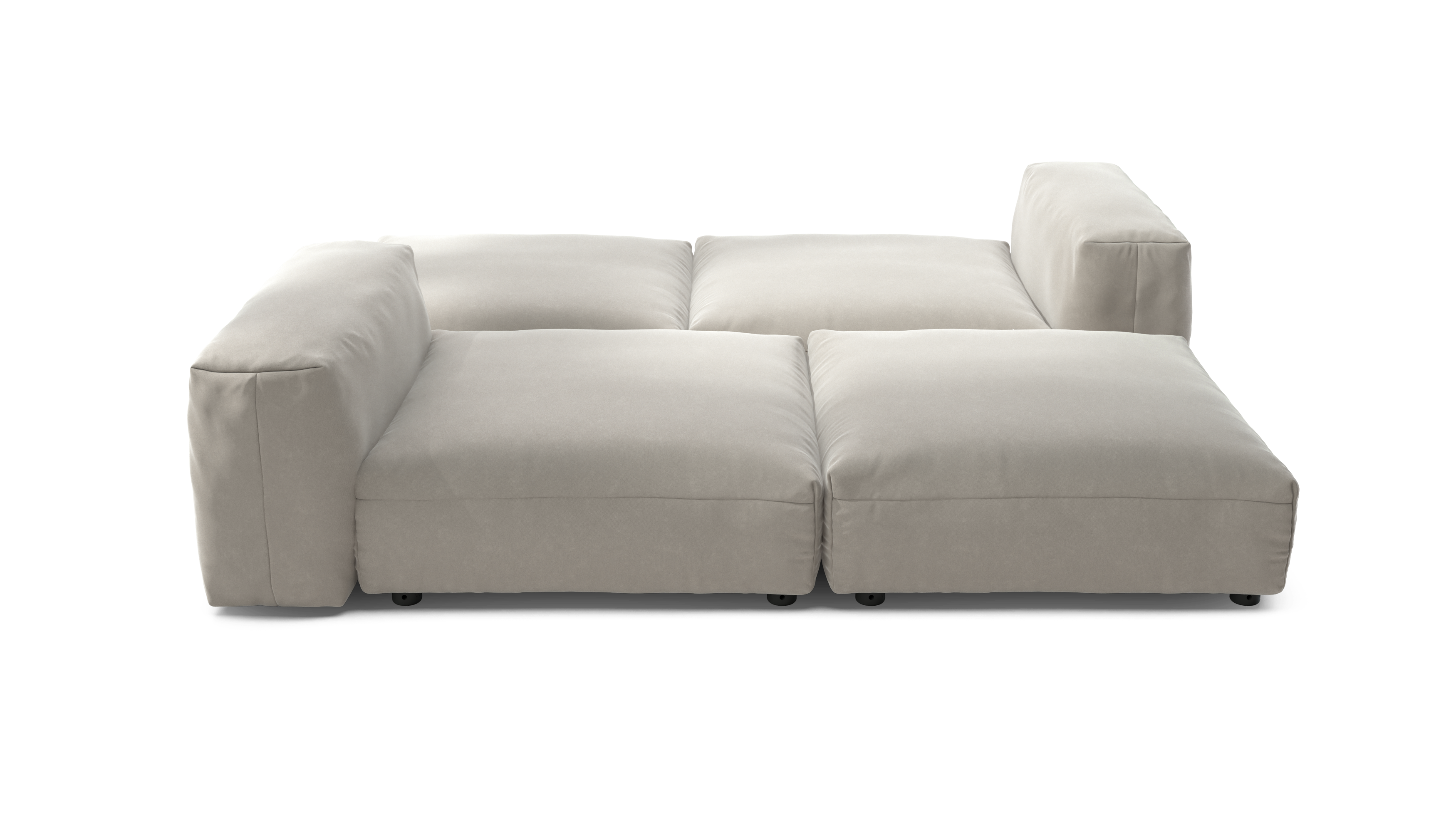 vetsak Sofa Set 08 Daybed divano modulare clay in suave
