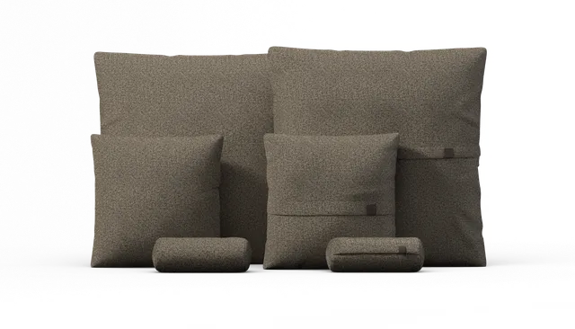 vetsak Pillow Set 3 set cuscini loop loop taupe
