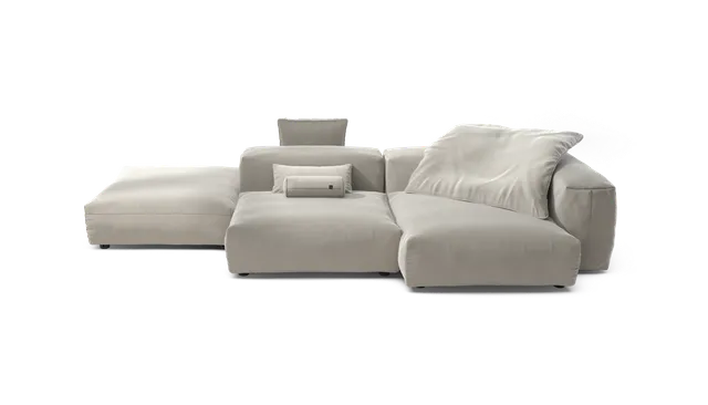vetsak Sofa Set 09 The Island divano suave clay 7 posti