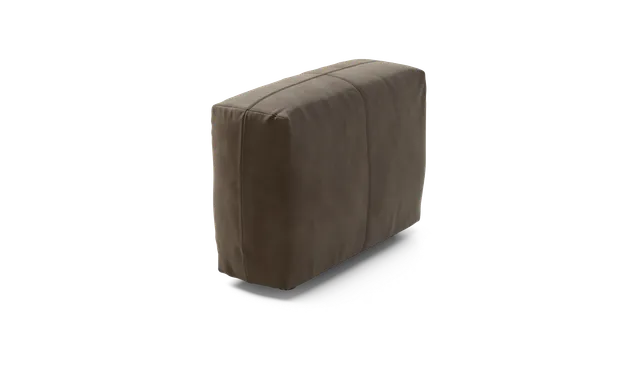vetsak Sofa Side Medium sponda divano pelle cacao