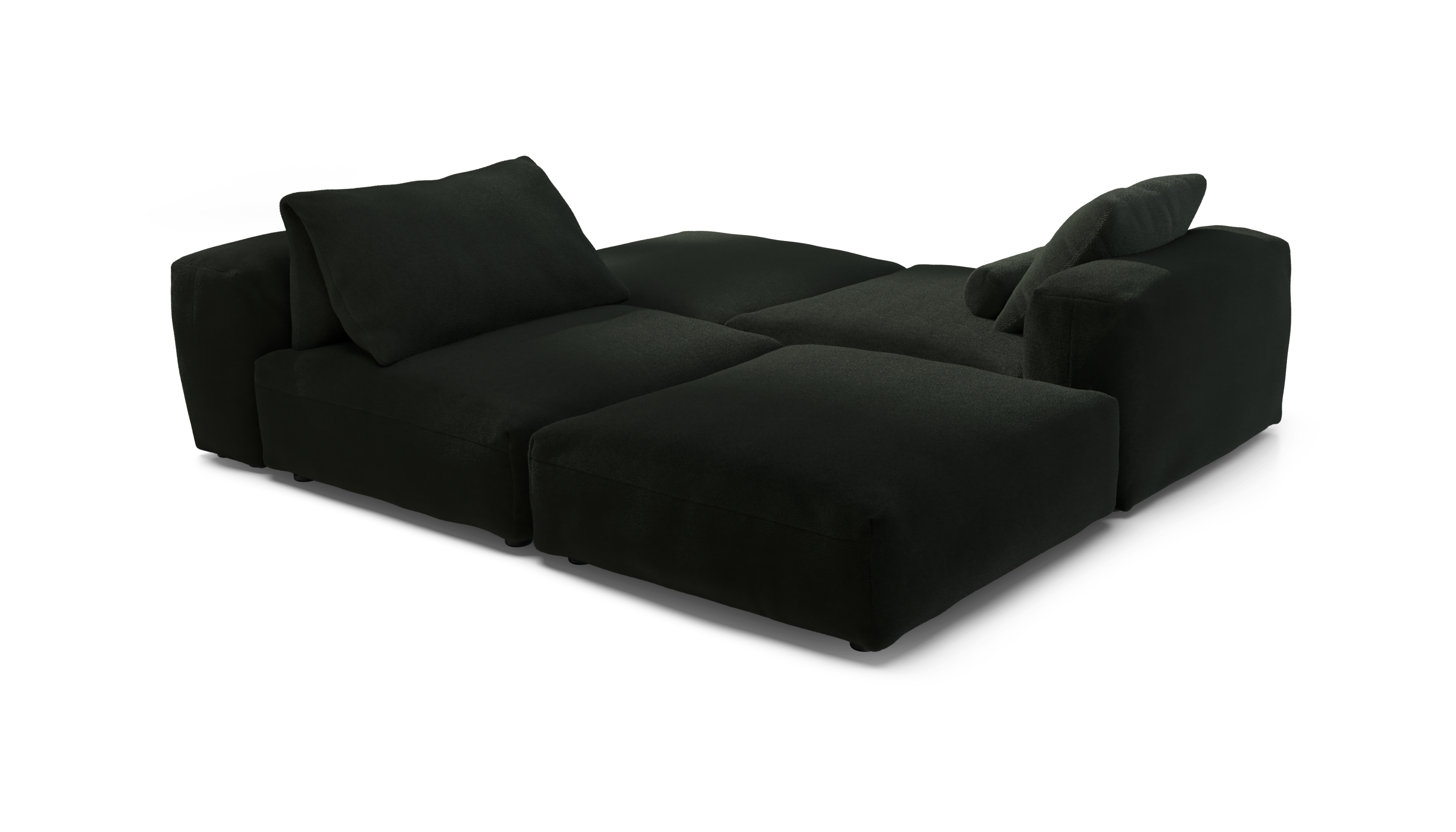 vetsak Set 08 Daybed divano Loop Mousse 6 posti