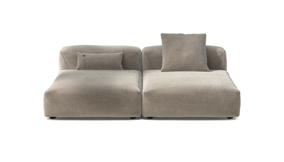 vetsak Sofa Set 01 Large divano modulare Platinum 210x115
