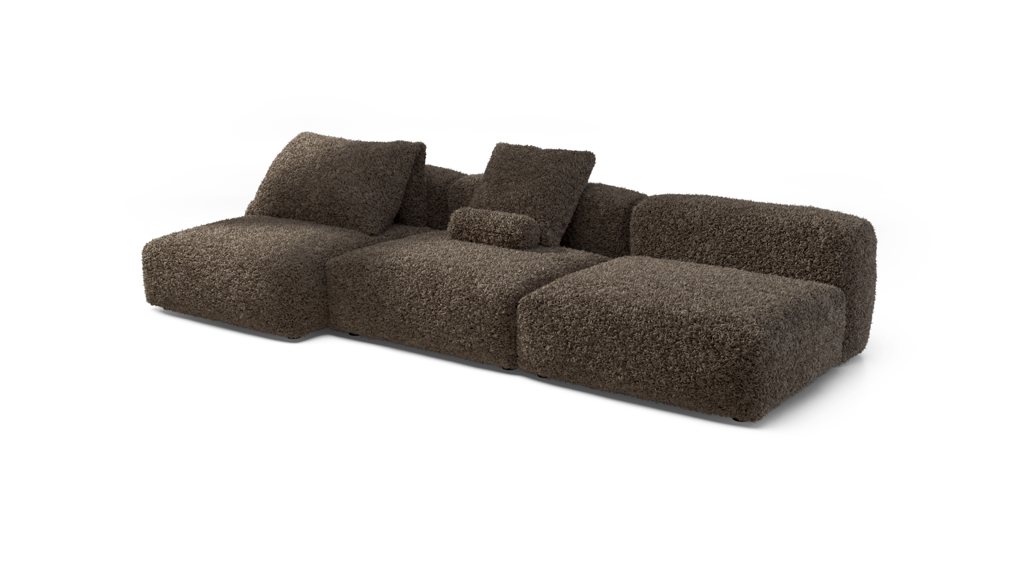 vetsak Sofa Set 04 divano modulare cacao