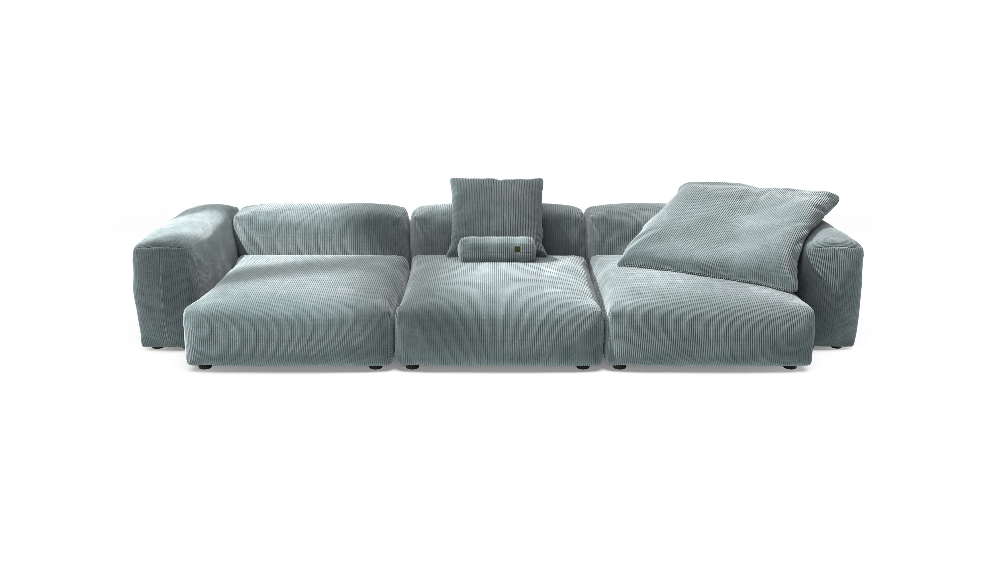 vetsak Sofa Set 05 divano angolare Mint Cord Velour