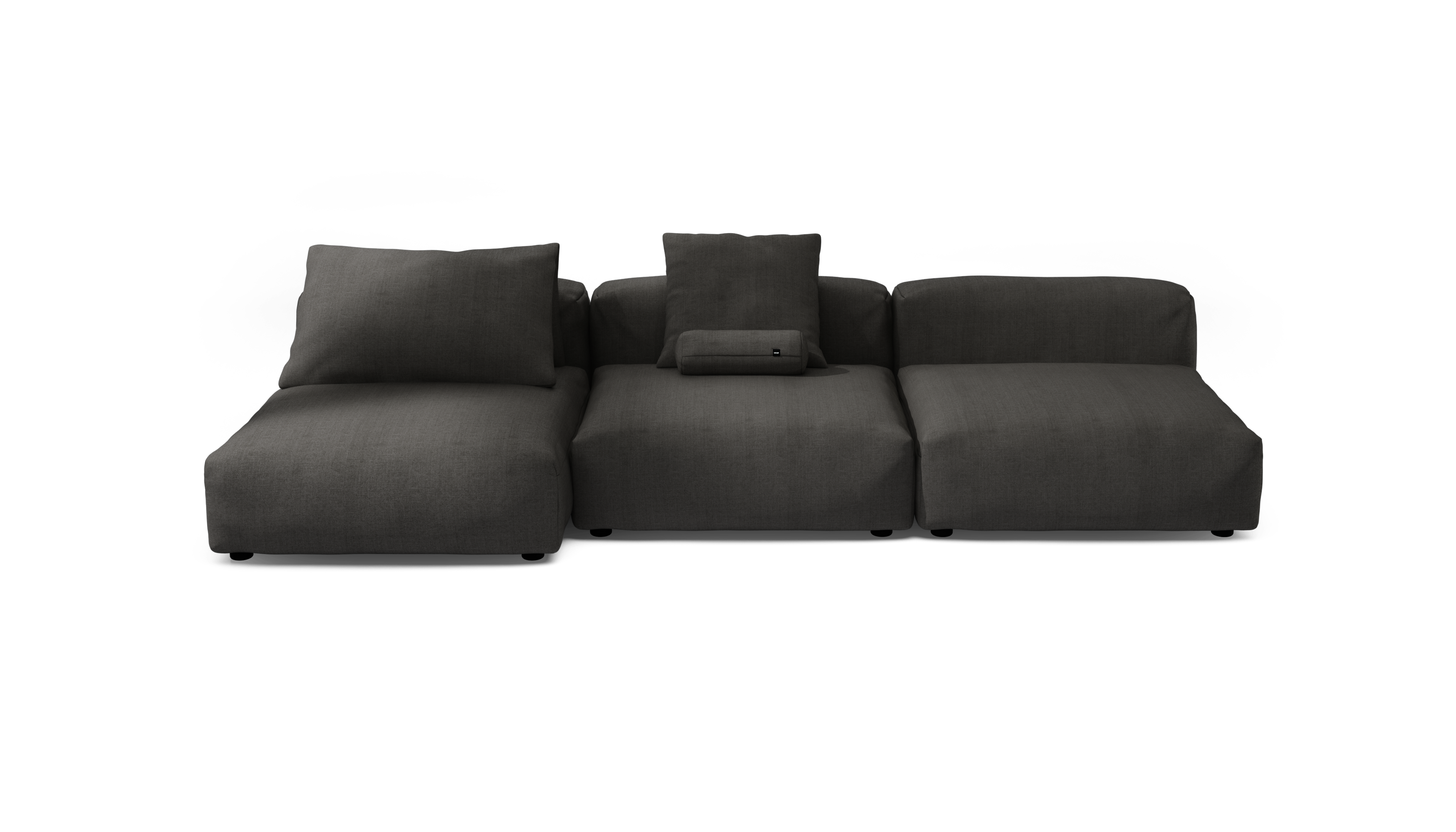 vetsak Sofa Set 04 Herringbone divano 5 posti grigio