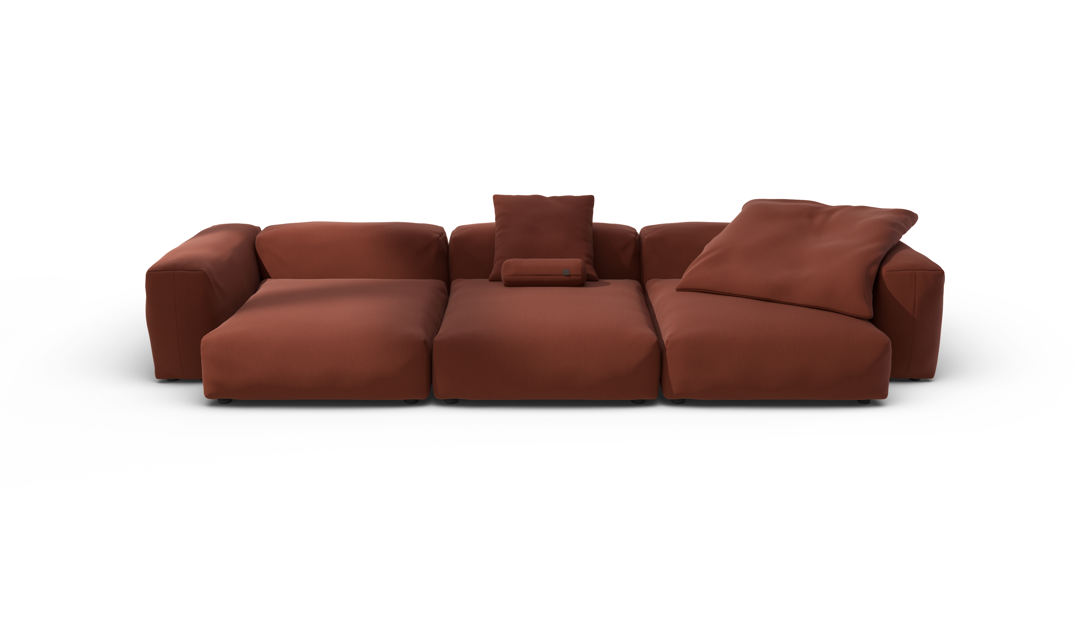 Vetsak Sofa Set 05 divano 5 posti zafferano da esterno