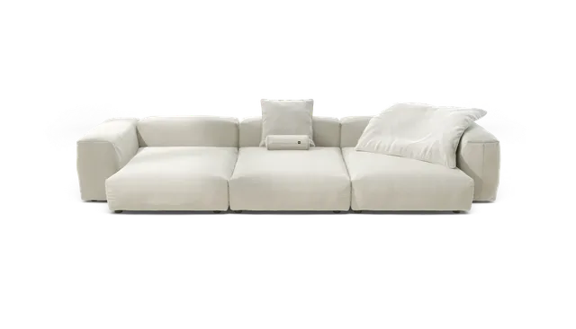 vetsak Sofa Set 05 divano angolare Suave Pearl 377x136