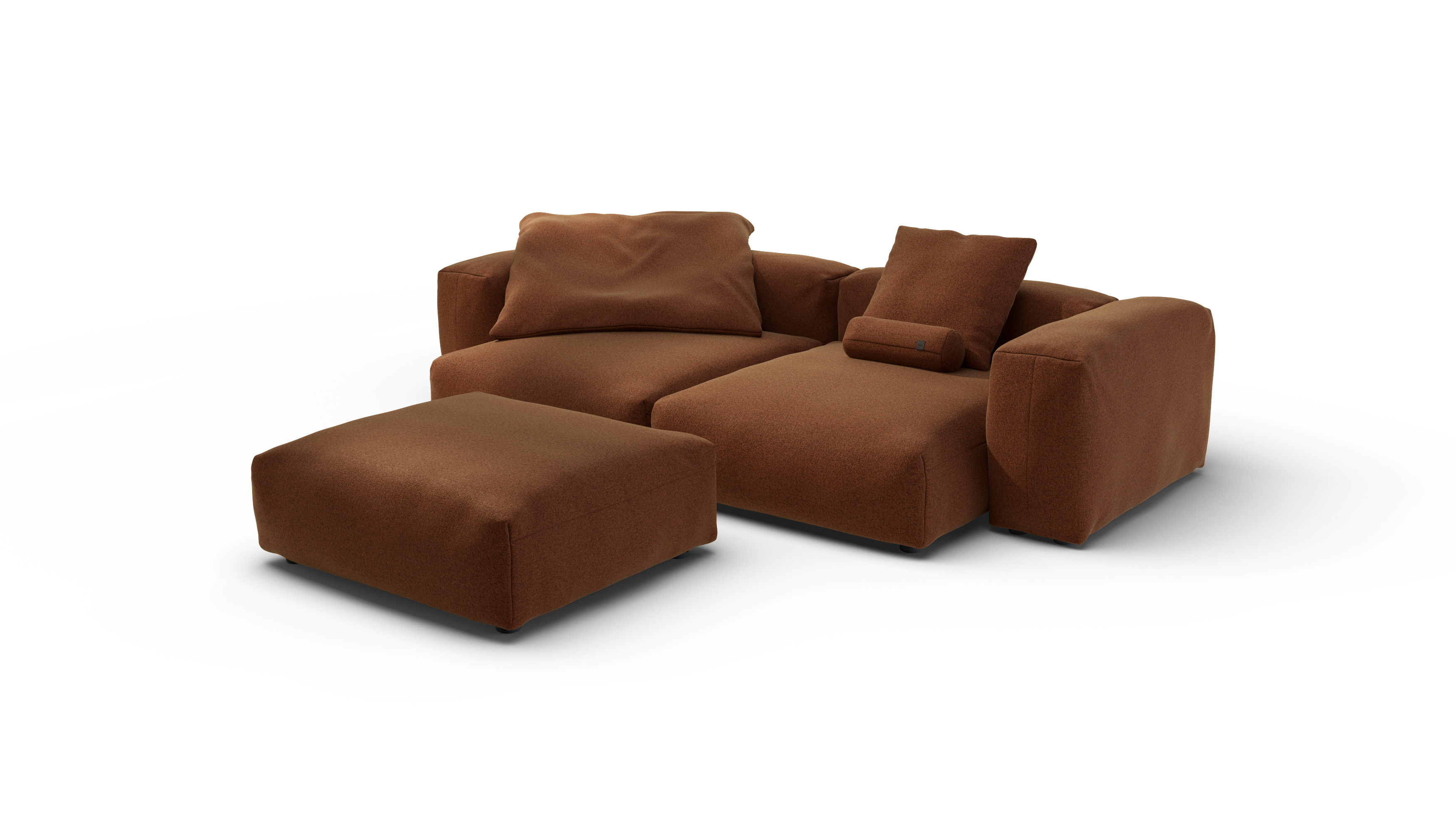 vetsak Sofa Set 03 divano angolare Pebble Sundried 4 posti
