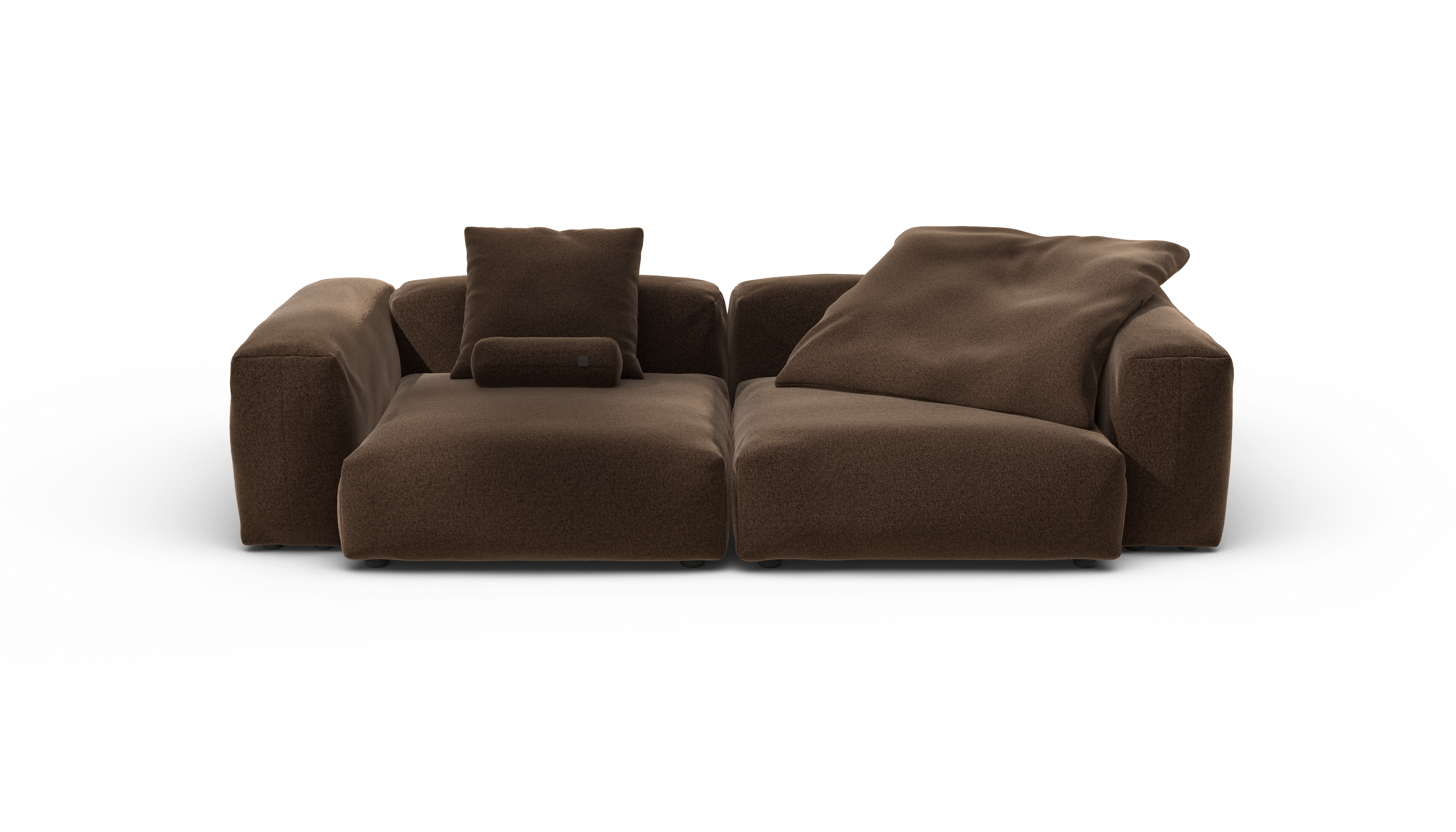 vetsak Sofa Set 02 Large divano 272x115 umber pebble