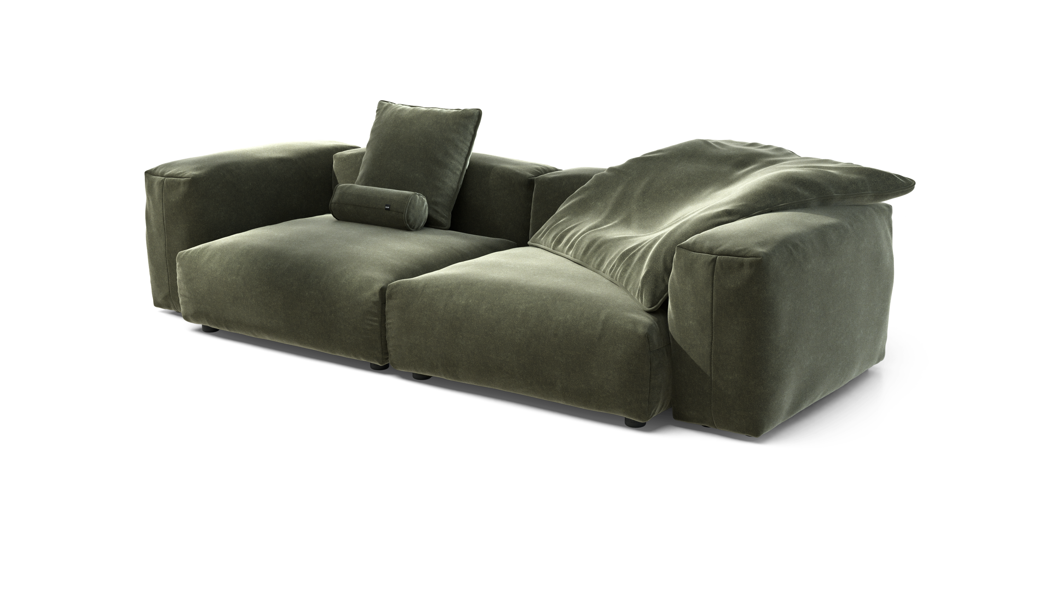 vetsak Sofa Set 02 Large divano suave pine 3,5 posti