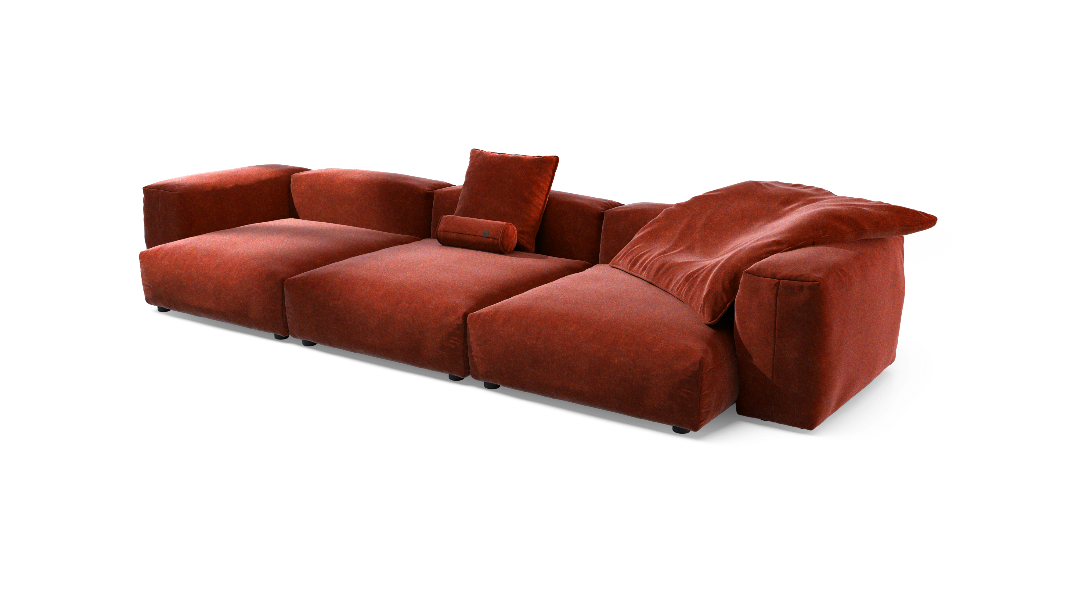 vetsak Sofa Set 05 divano zafferano Suave 5 posti