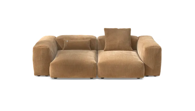 vetsak Sofa Set 02 Medium divano modulare velluto cammello