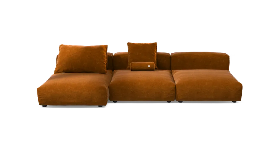 Vetsak Sofa Set 04 divano modulare 5 posti miele