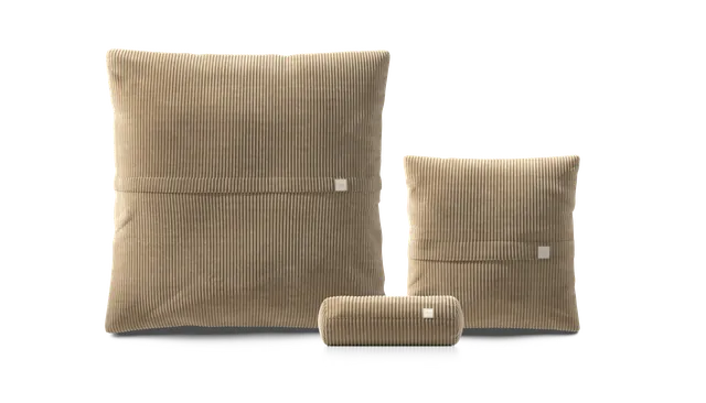 vetsak Pillow Set 2 set 2 cuscini sabbia velluto a coste