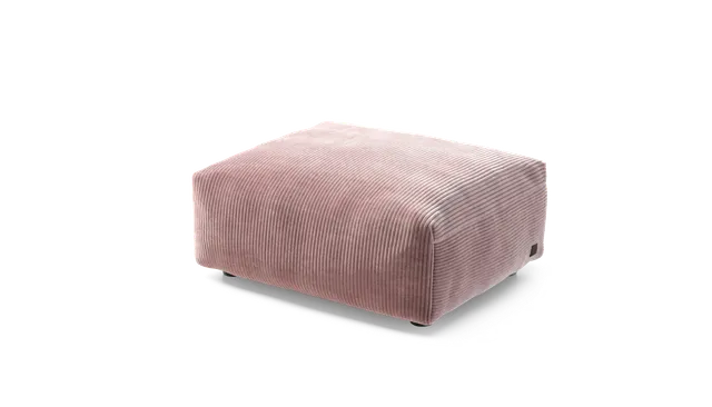 vetsak Cover Sofa Seat XSmall fodera velluto rosa 84x63