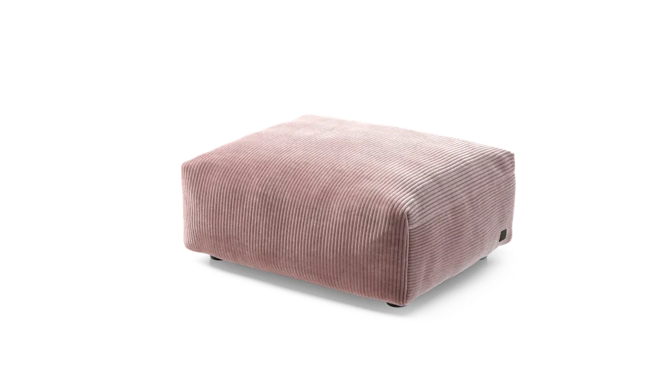 vetsak Cover Sofa Seat XSmall fodera velluto rosa 84x63