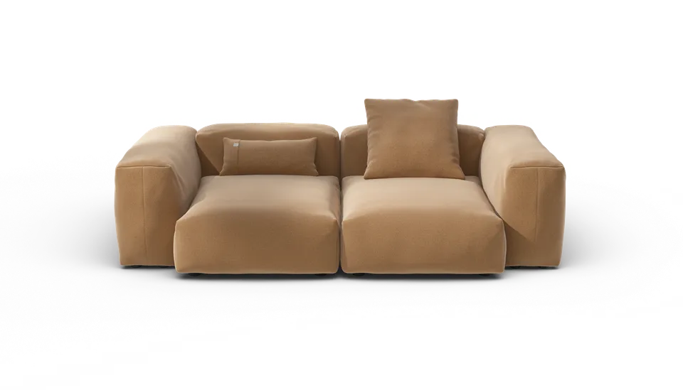 vetsak Sofa Set 02 M divano piqué grano 2,5 posti