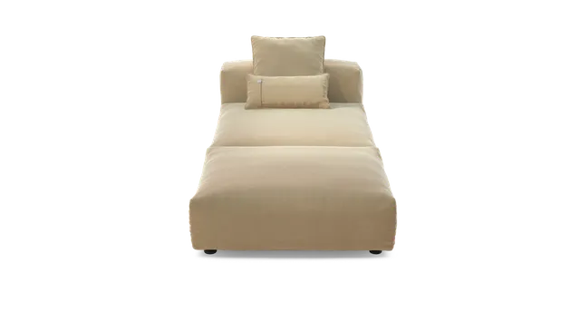 vetsak Sofa Set 07 Sun Lounger divano suave creme 105x220