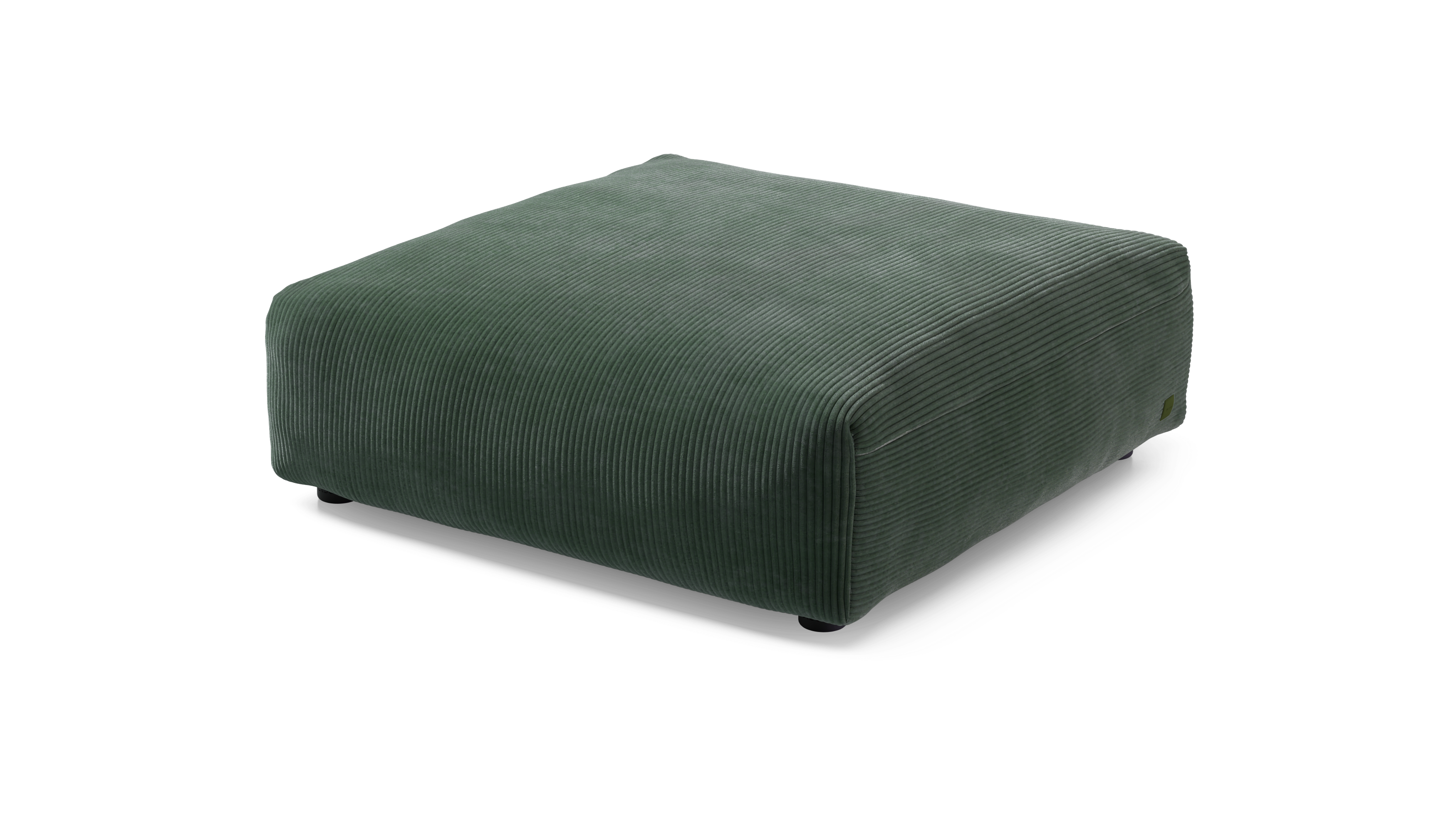 vetsak Cover Sofa Seat XLarge fodera divano velluto verde 105x105