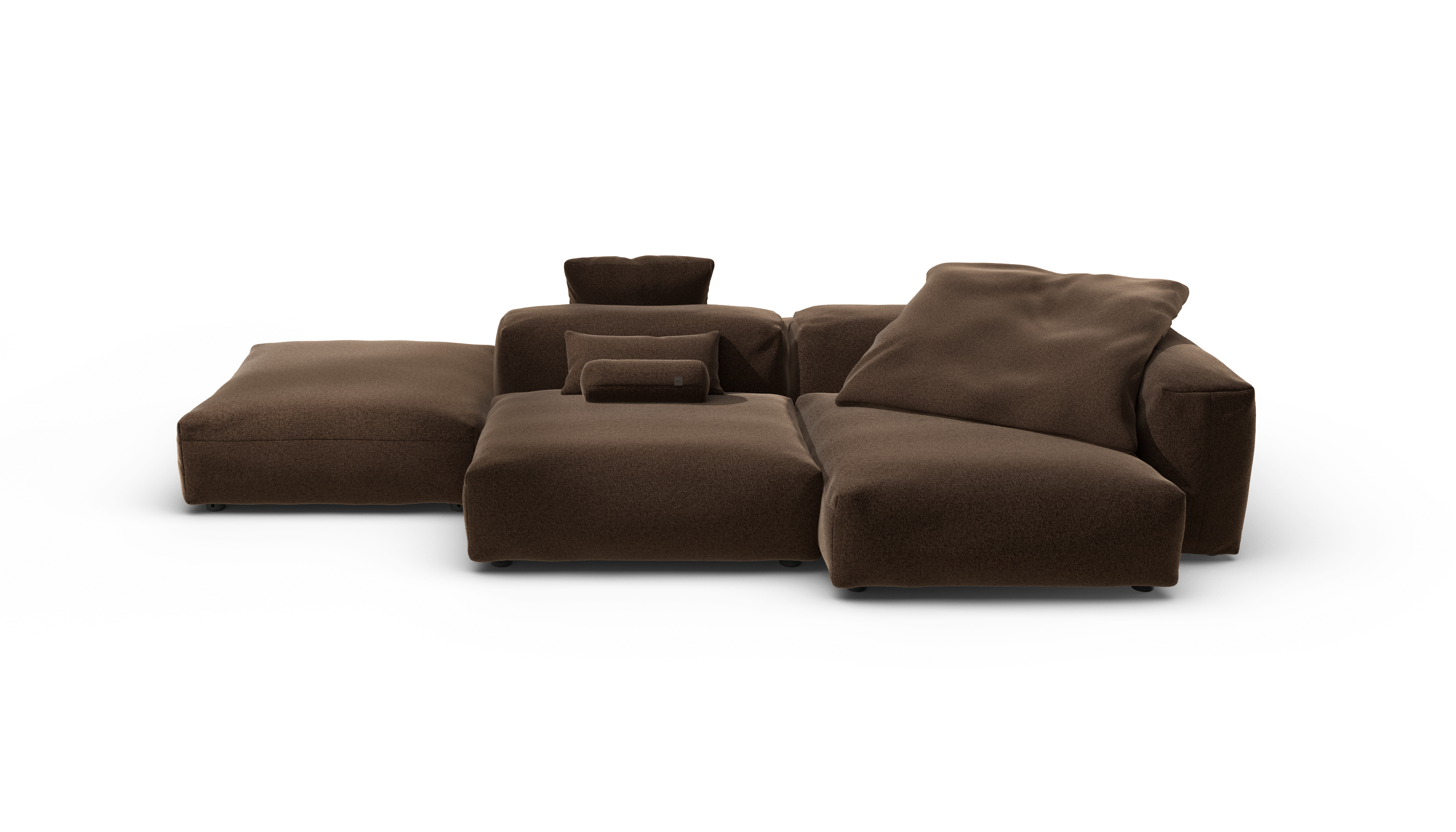 Vetsak Sofa Set 09 The Island divano 6 posti umber