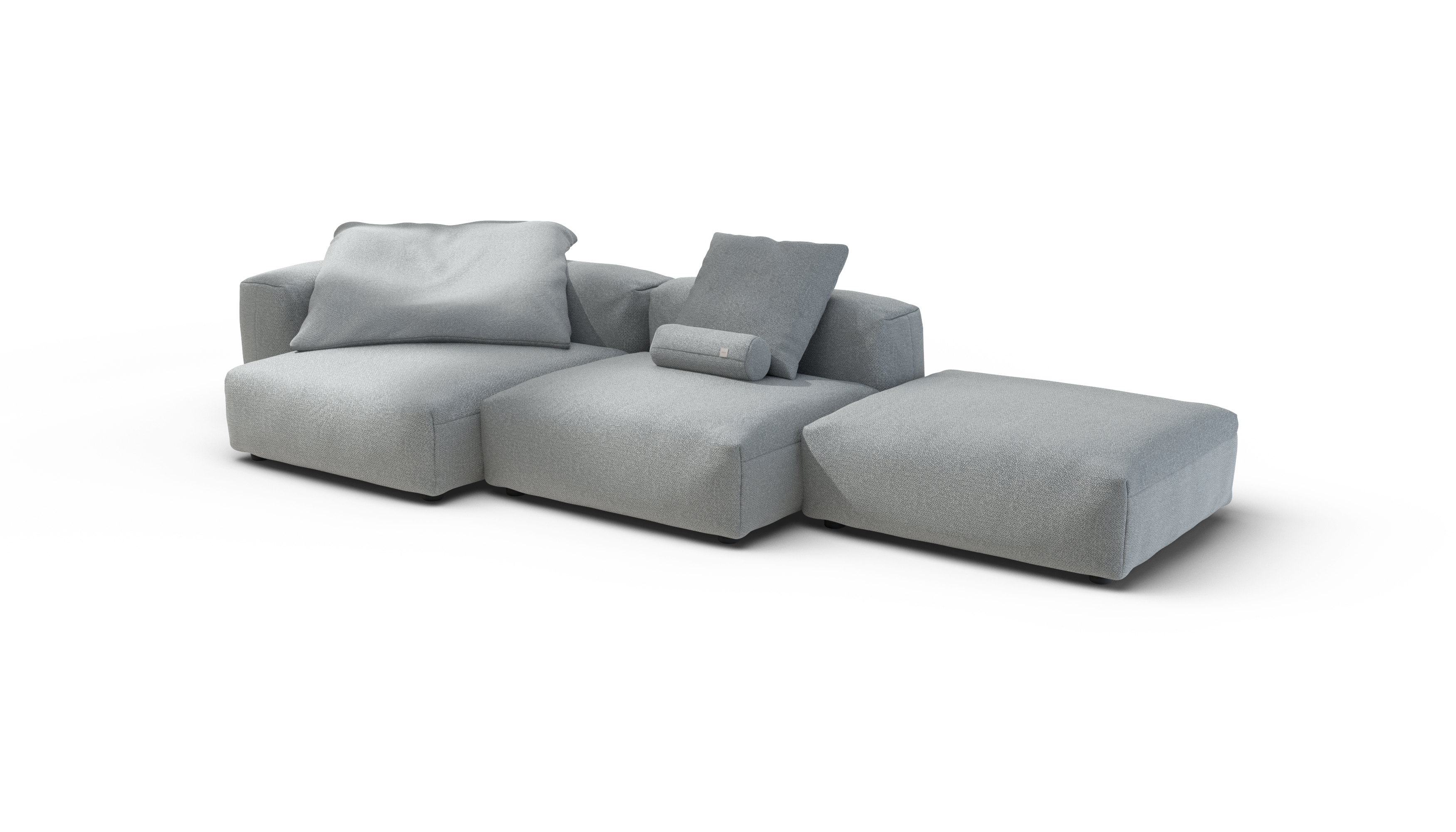 vetsak Sofa Set 04 Ridge divano da esterno limestone