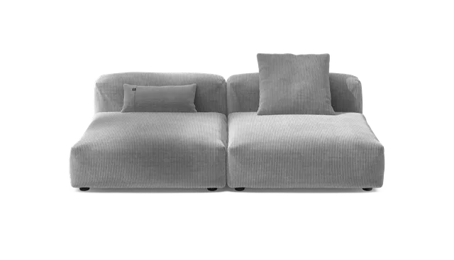 vetsak Sofa Set 01 Large divano grigio chiaro 210x115