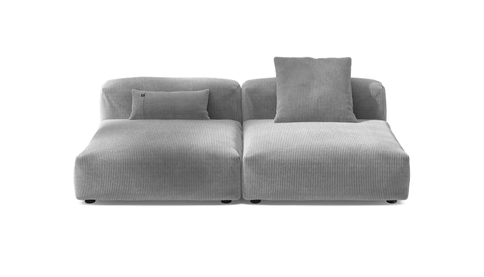 vetsak Sofa Set 01 Large divano grigio chiaro 210x115