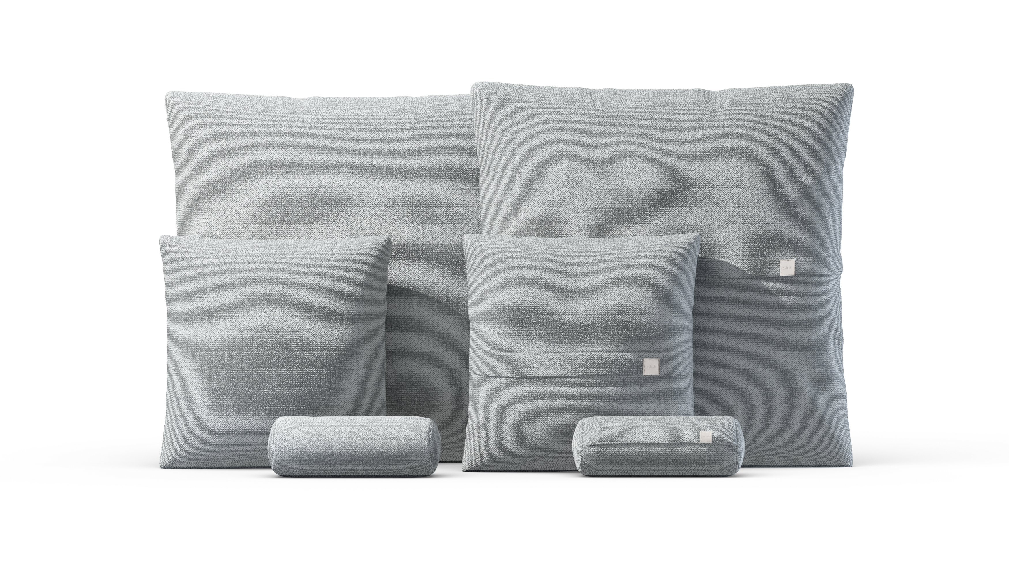 vetsak Pillow Set 3 cuscini limestone 6 pezzi outdoor