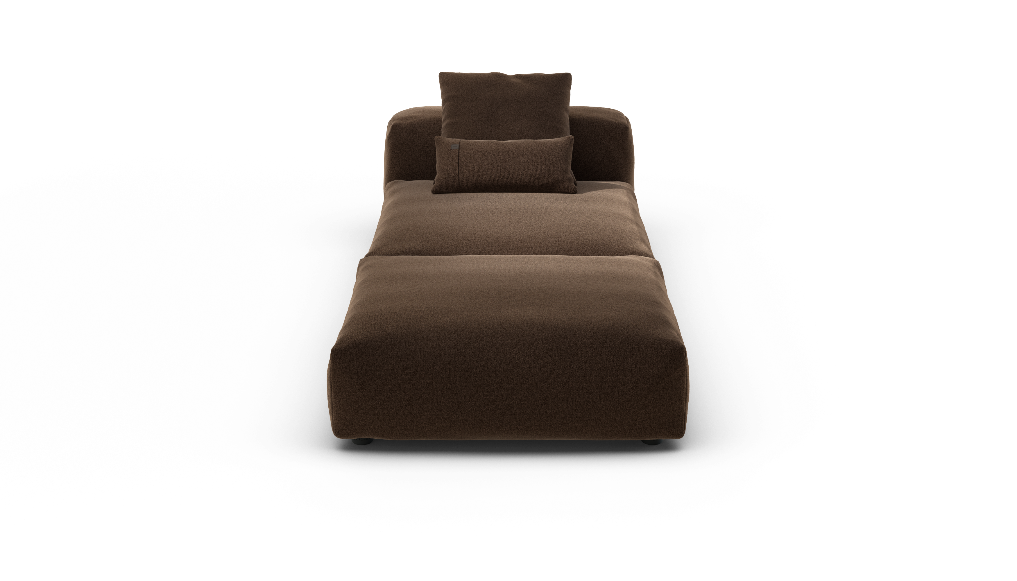 vetsak Set 07 Sun Lounger daybed pebble umber 105x220