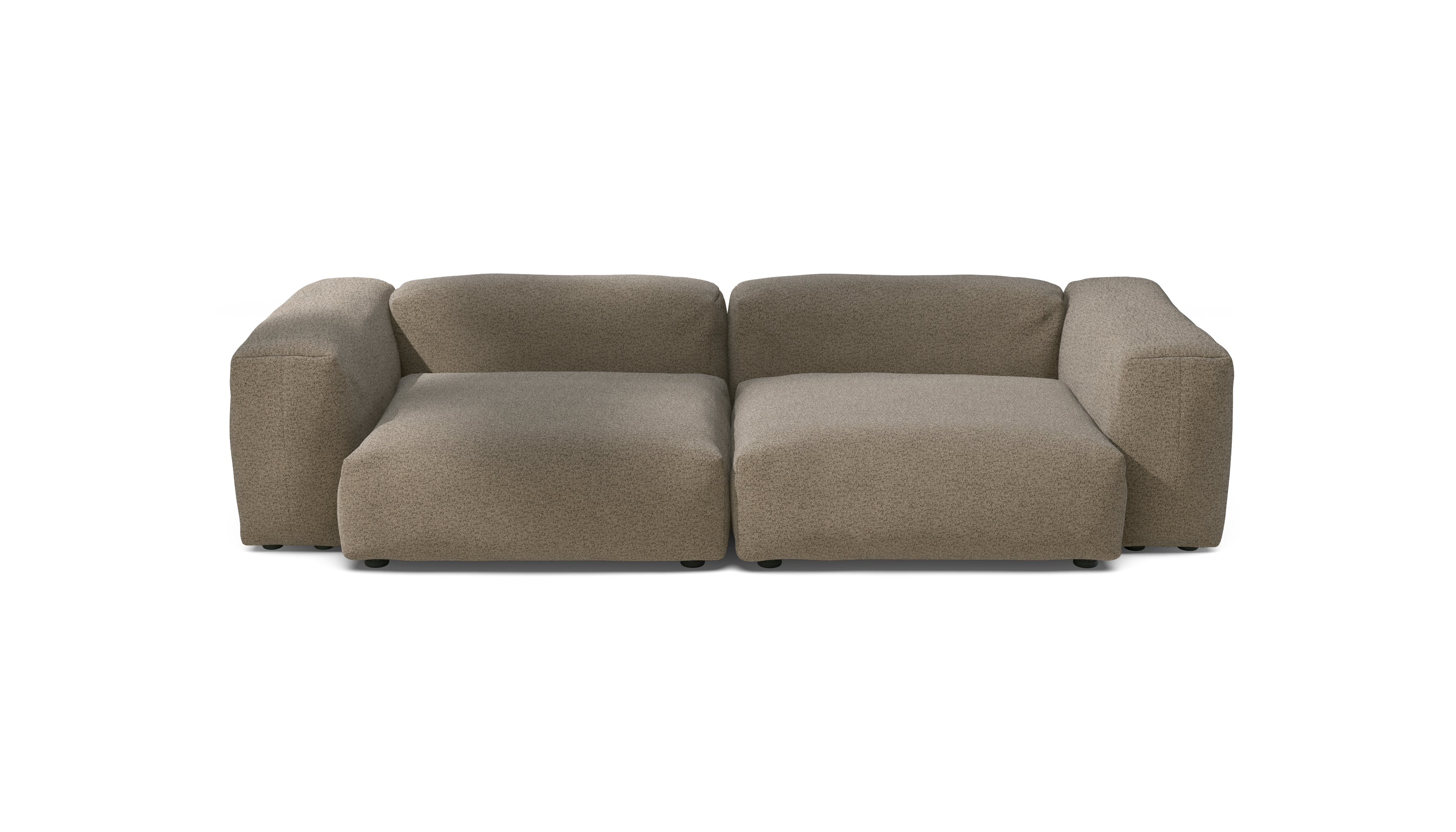 vetsak Sofa Set 02 Large divano taupe 272x115 modulare 3,5 posti