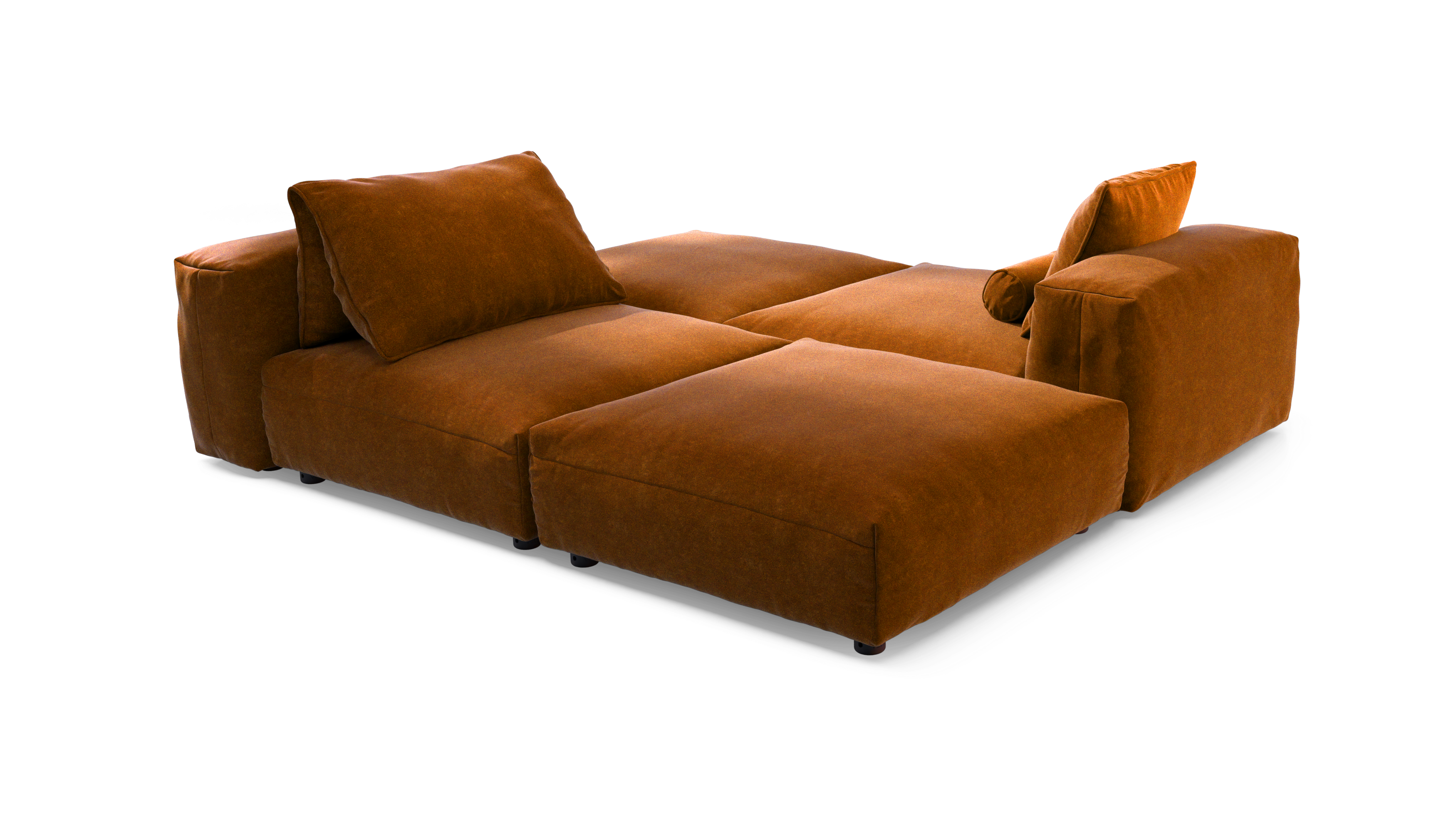 vetsak Sofa Set 08 Daybed divano modulare Suave Honey 6 posti