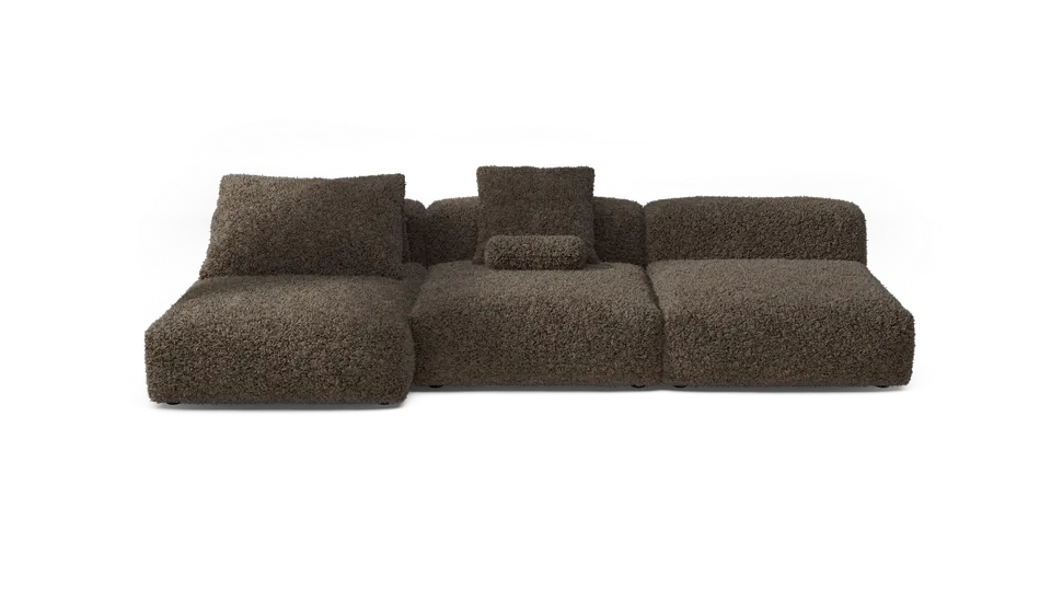 vetsak Sofa Set 04 divano modulare cacao