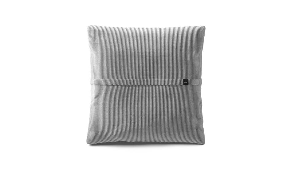 vetsak Jumbo Pillow cuscino grigio chiaro cord velour