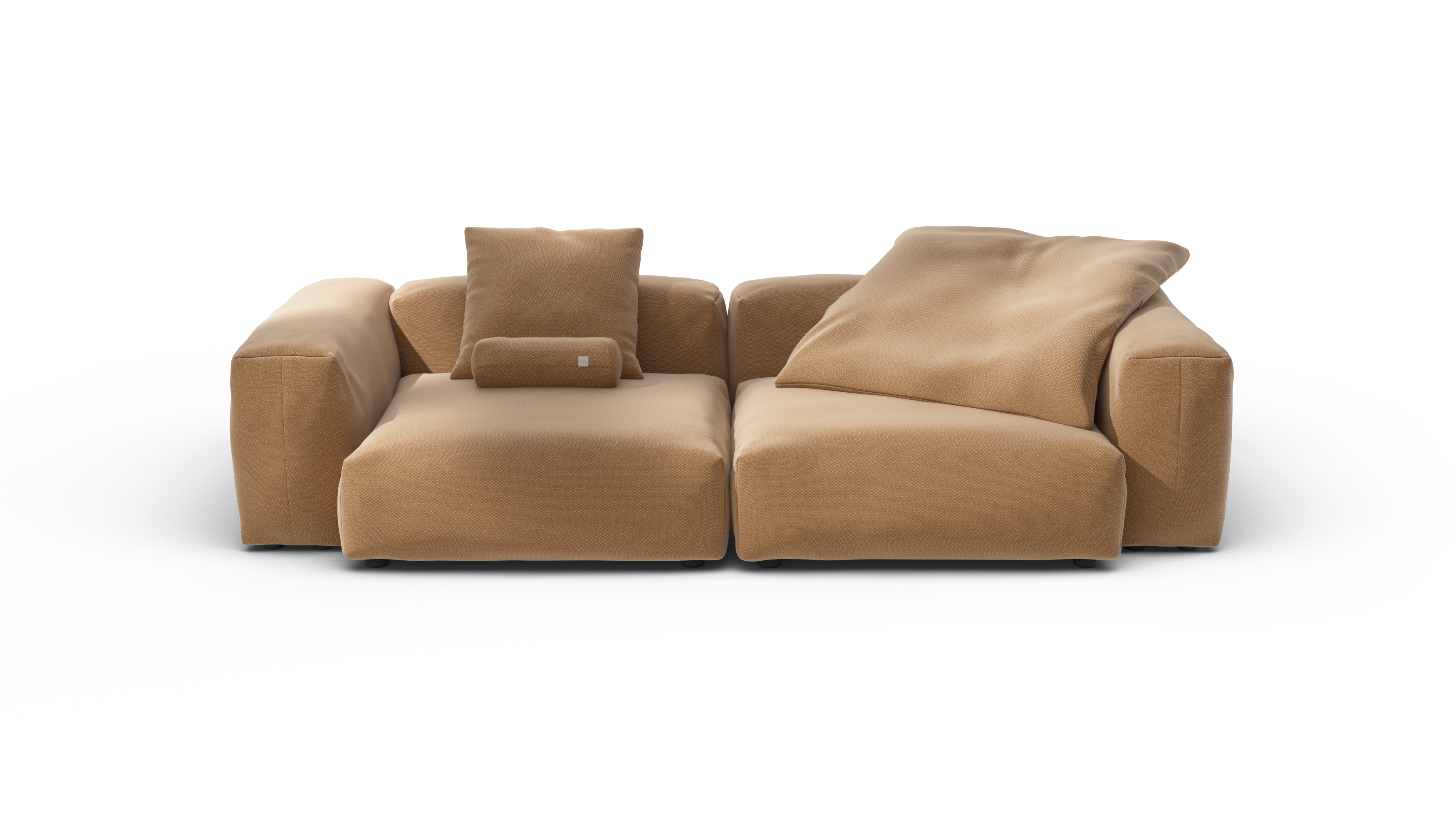vetsak Sofa Set 02 Large divano modulare wheat 272x115 cm 3,5 posti