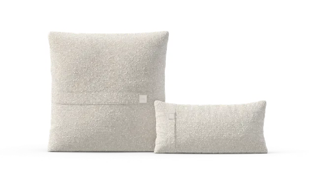 vetsak Pillow Set 1 set cuscini crema in nub 2 pezzi