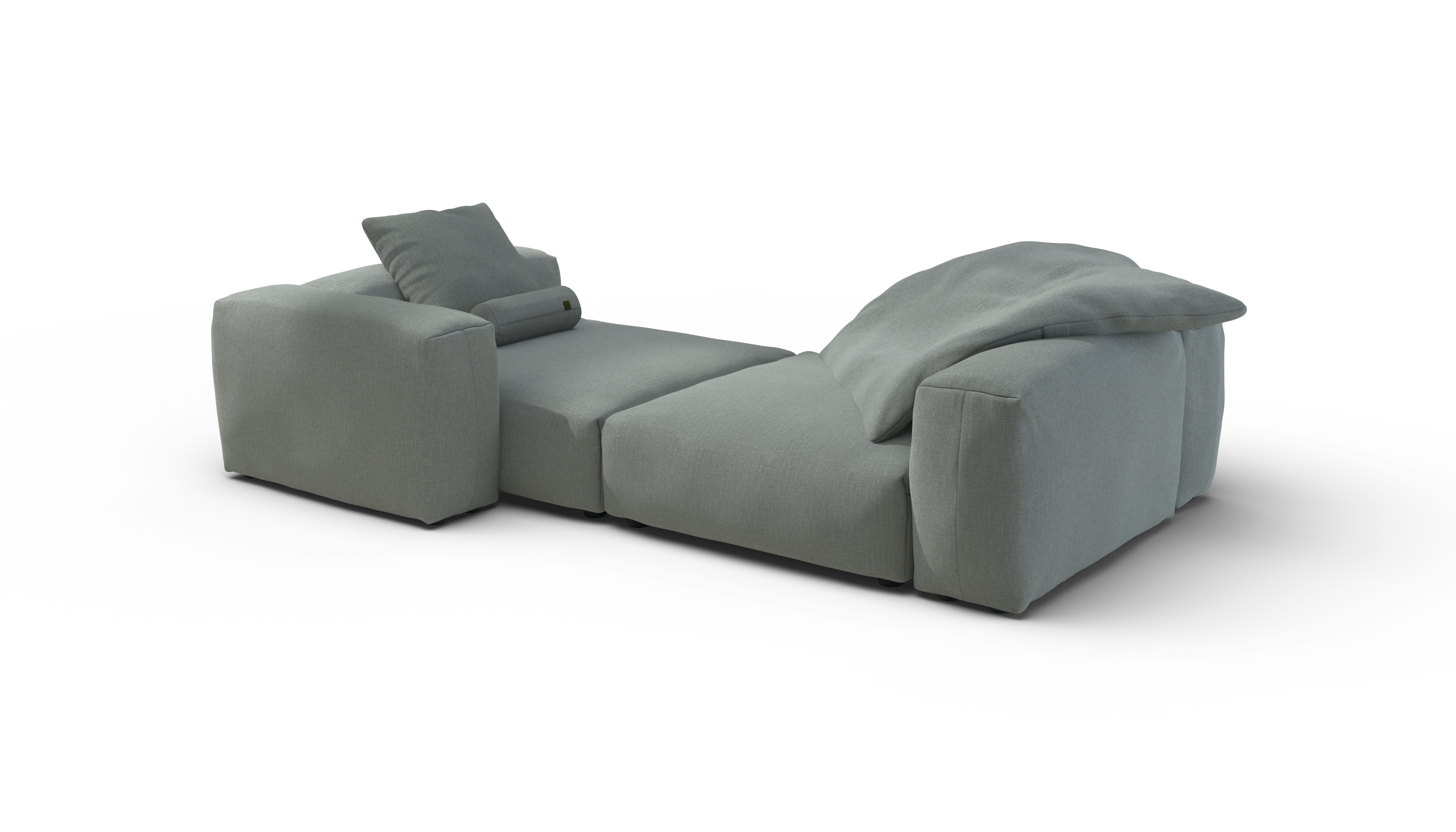 vetsak Sofa Set 02 XL divano modulare Breeze salvia