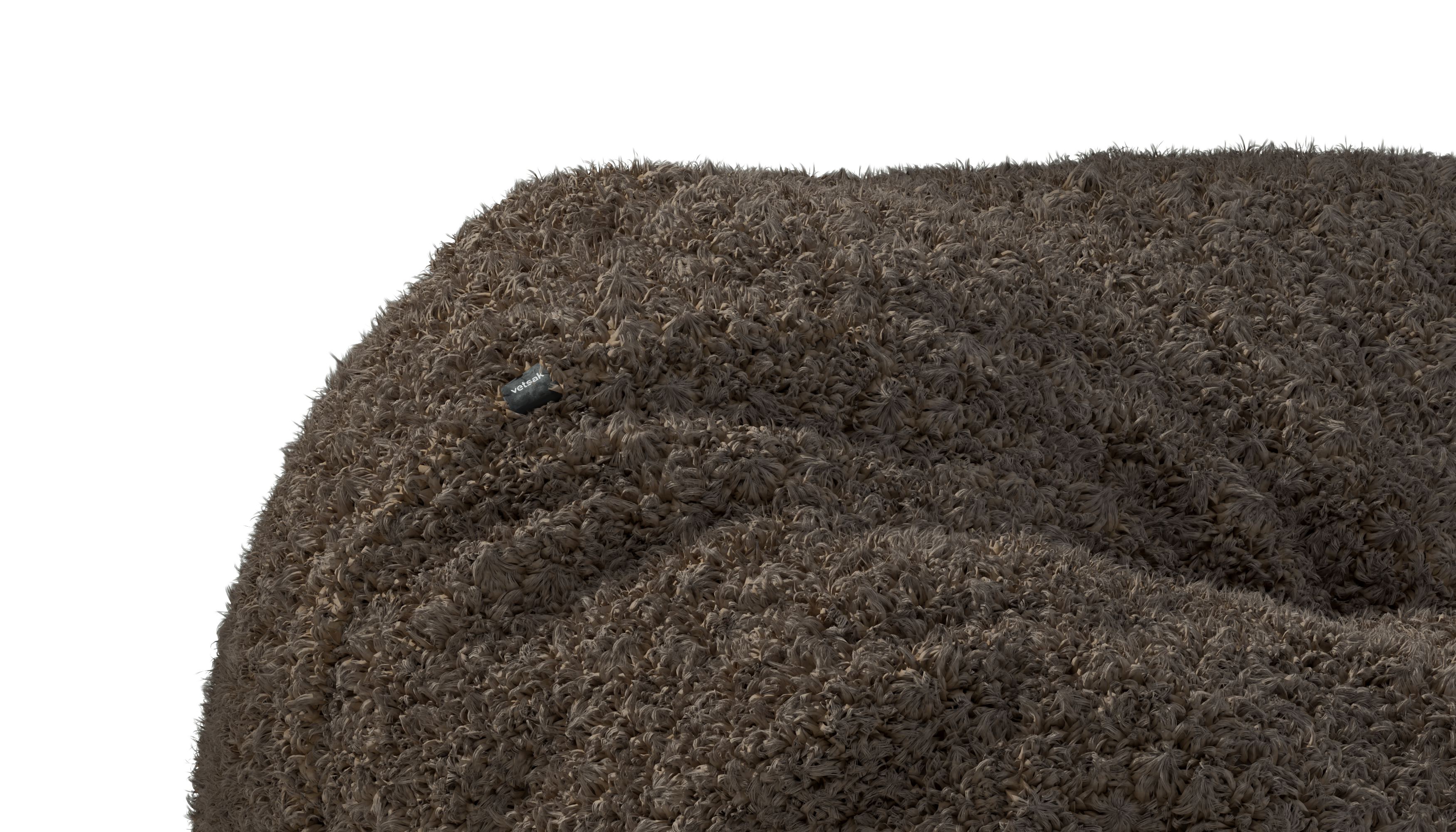 vetsak Beanbag Medium fodera pouf Doodle cacao