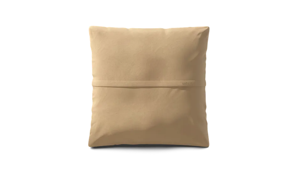 vetsak Jumbo Pillow cuscino pelle beige da interno