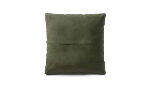 vetsak Jumbo Pillow cuscino pelle oliva grande
