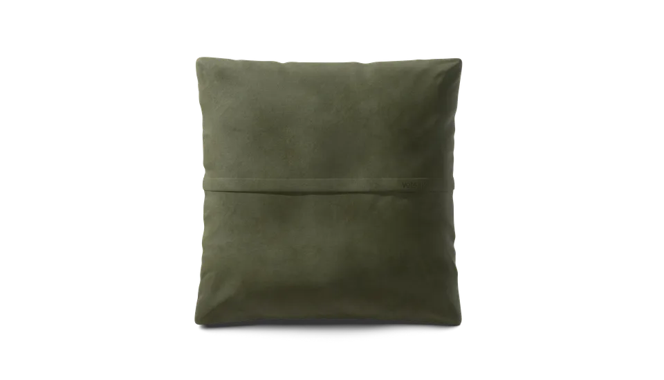 vetsak Jumbo Pillow cuscino pelle oliva grande