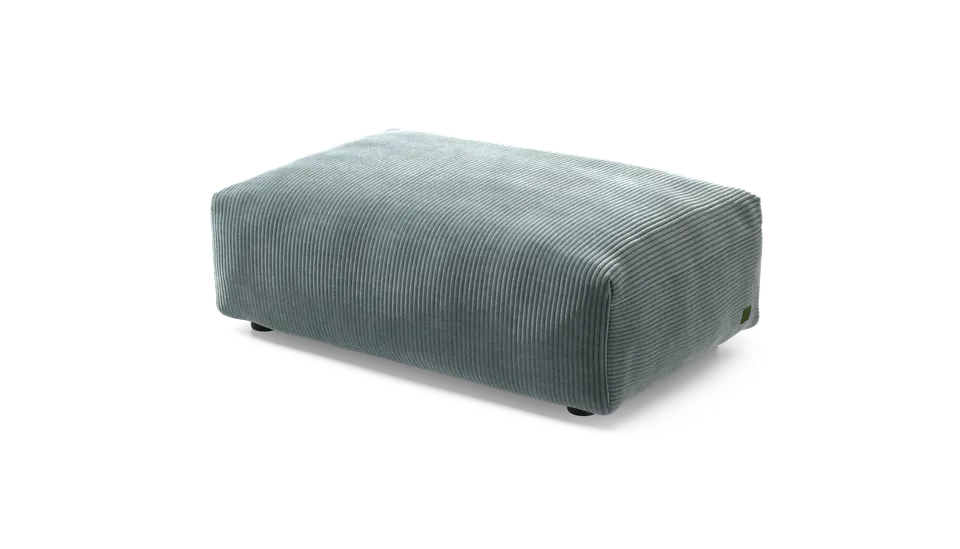 vetsak Sofa Seat Small modulo Cord Velour Mint 105x63 singolo