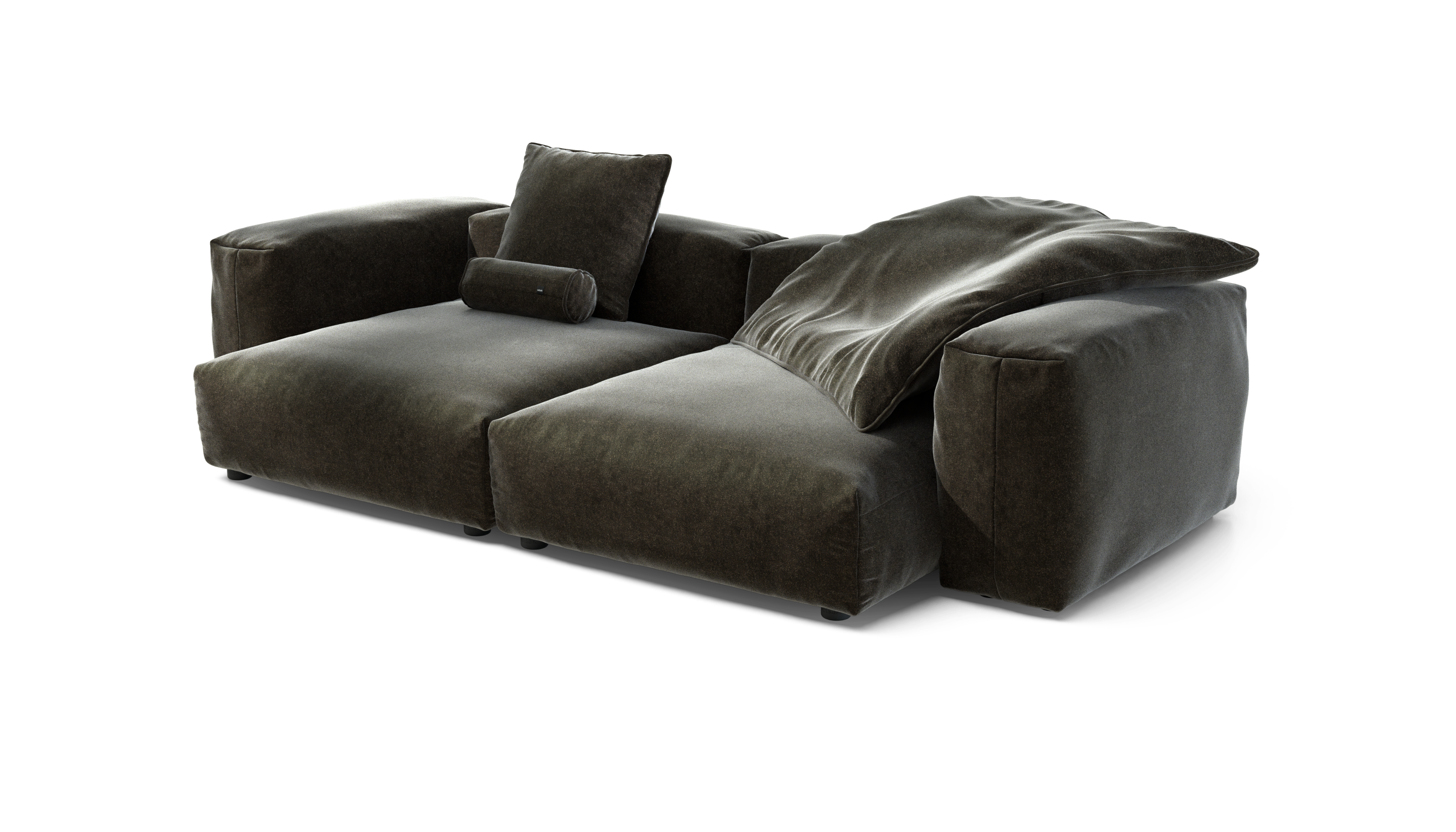vetsak Sofa Set 02 XLarge divano modulare antracite