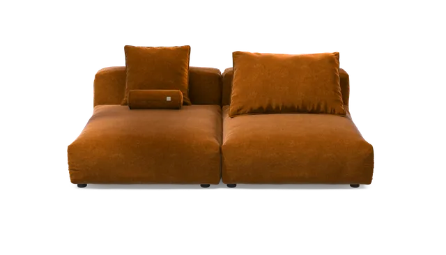 vetsak Sofa Set 01 XL divano miele 210x136 seduta profonda