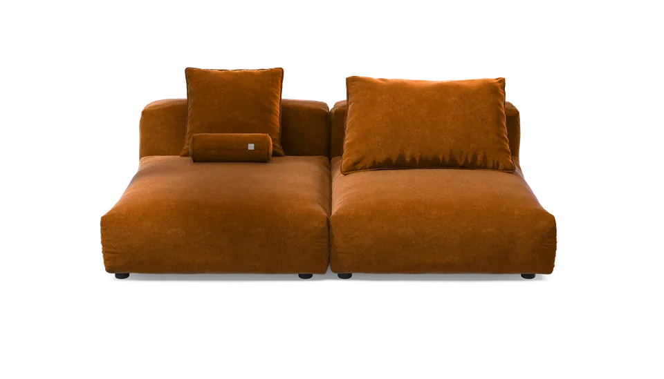 vetsak Sofa Set 01 XL divano miele 210x136 seduta profonda