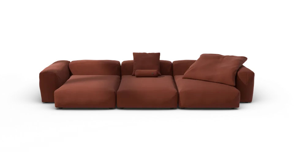 Vetsak Sofa Set 05 divano 5 posti zafferano da esterno