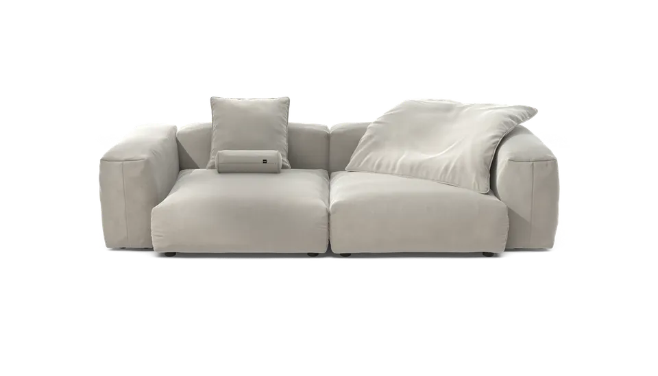 vetsak Sofa Set 02 Large divano modulare Suave Clay 272x115