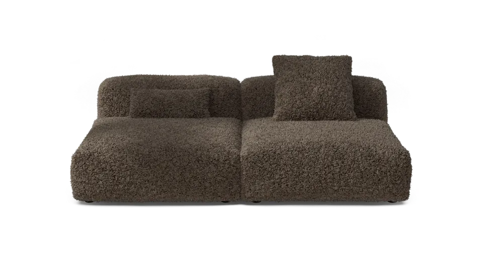 vetsak Sofa Set 01 Large divano modulare cacao 210x115