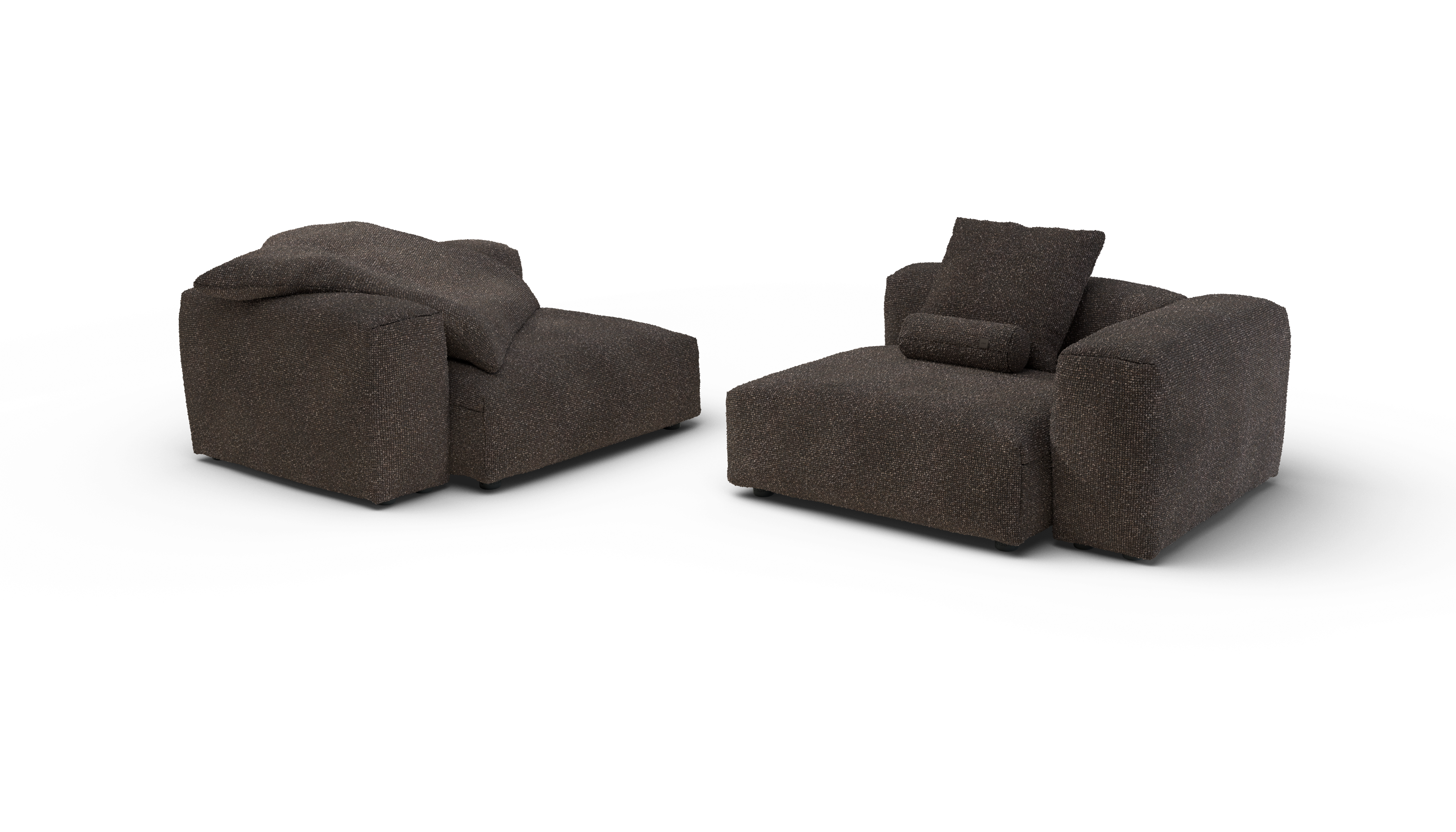 vetsak Sofa Set 02 Large divano noce nub