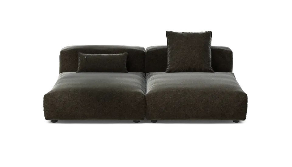 vetsak Sofa Set 01 Large divano modulare Anthracite 210x115