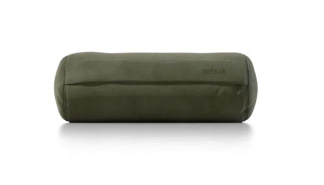 vetsak Noodle cuscino pelle oliva